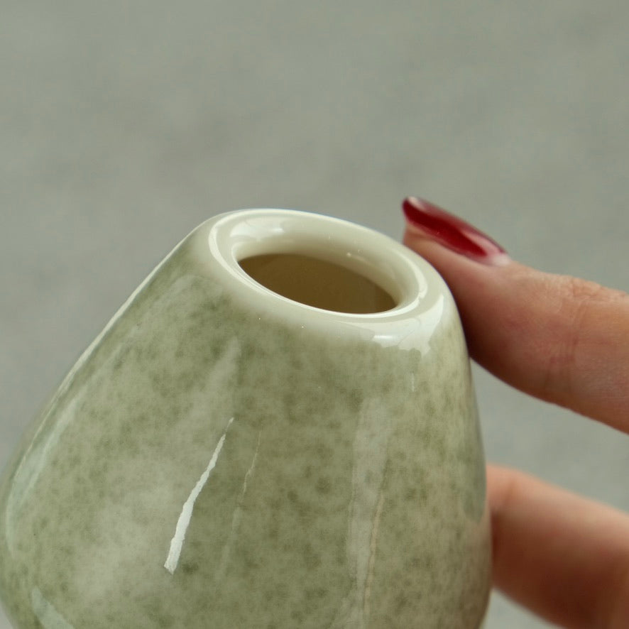 Tokyo Fog Ceramic Matcha Whisk Holder Chasen Stand