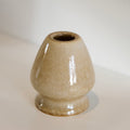 Hojicha Beige Ceramic Matcha Whisk Holder Chasen Stand