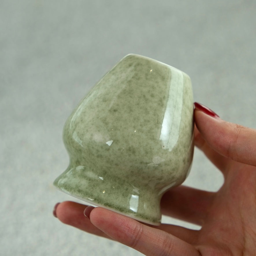 Tokyo Fog Ceramic Matcha Whisk Holder Chasen Stand