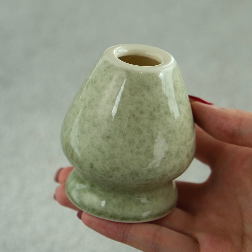 Tokyo Fog Ceramic Matcha Whisk Holder Chasen Stand