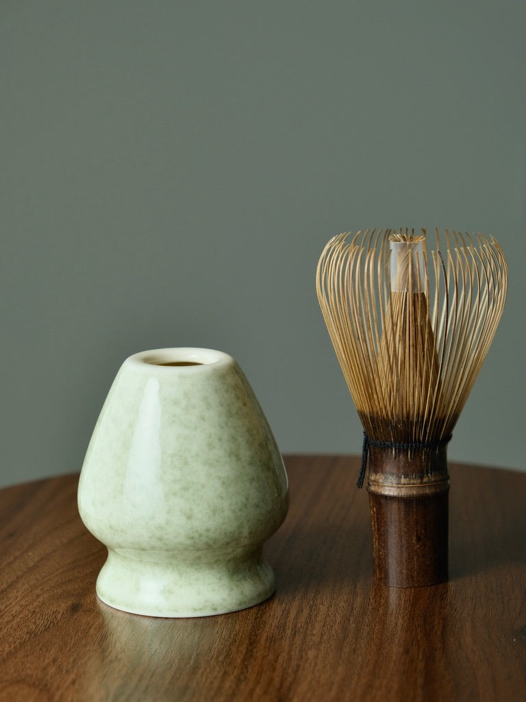 Tokyo Fog Ceramic Matcha Whisk Holder Chasen Stand