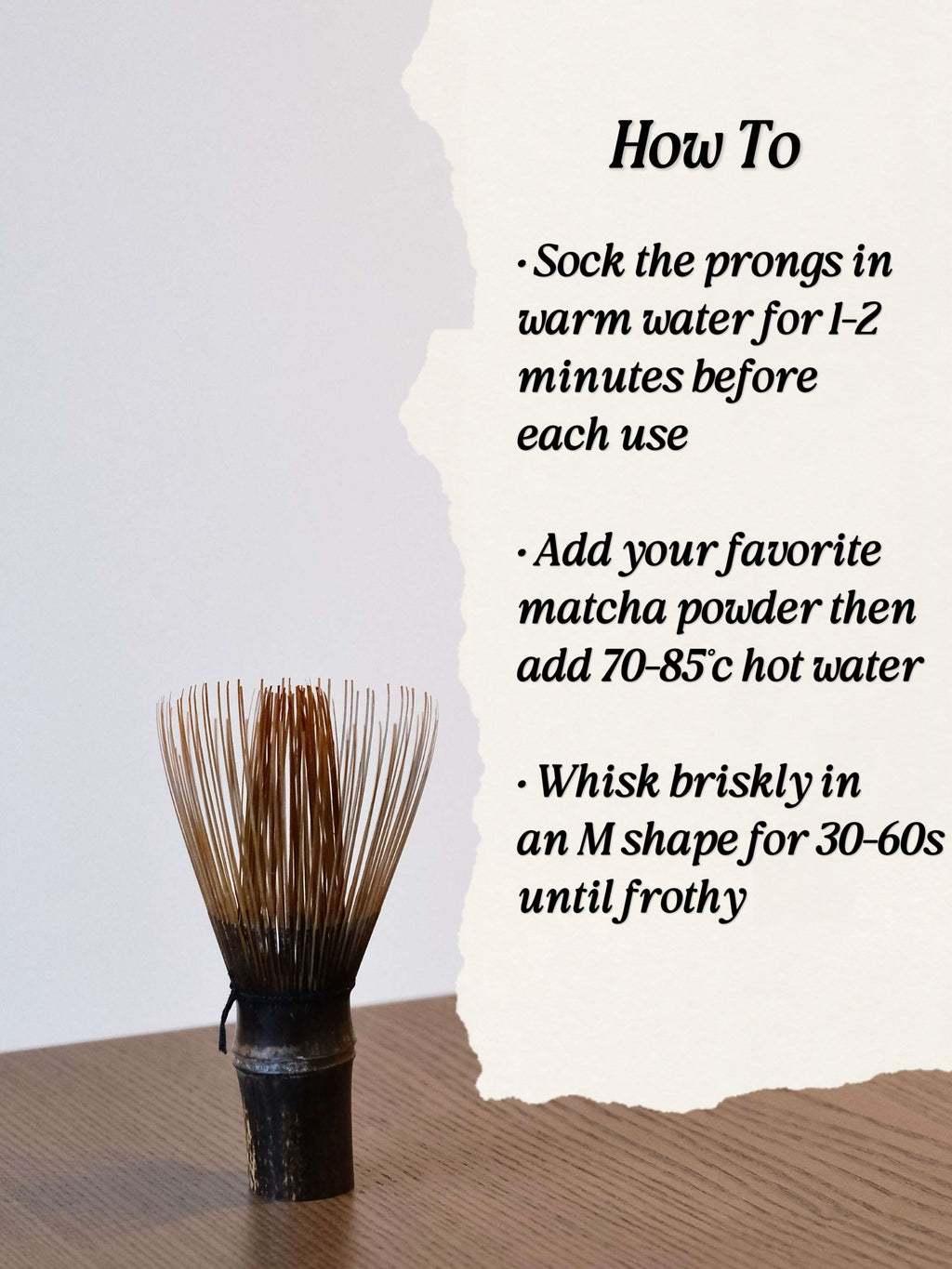 Purple Bamboo Matcha Whisk Shin Chasen Handmade Japanese Tea Ceremony Bamboo Whisk